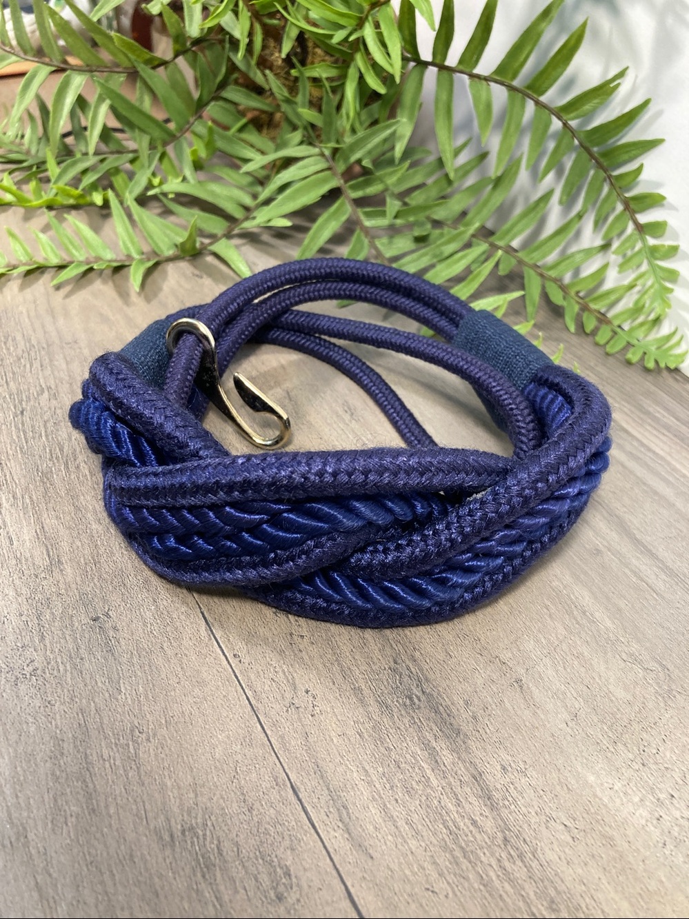 Vintage Braided Rope Stretch Belt Retro 80s Glam